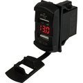 Sea Dog Socket W/Voltmeter-Usb Rocker, #426527-1 426527-1